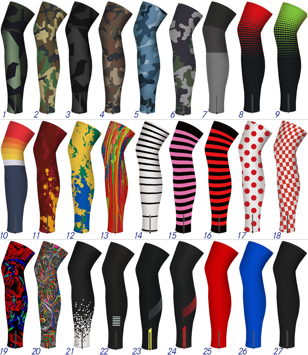 Mountain Biking Gear For Men - Грелки для велоспорта из термофлиса, наколенник