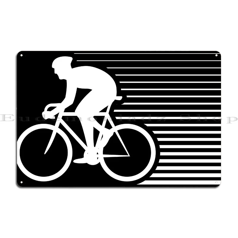 Mountain Biking Europe - Велосипед Горный велосипед Дорога Металлический знак