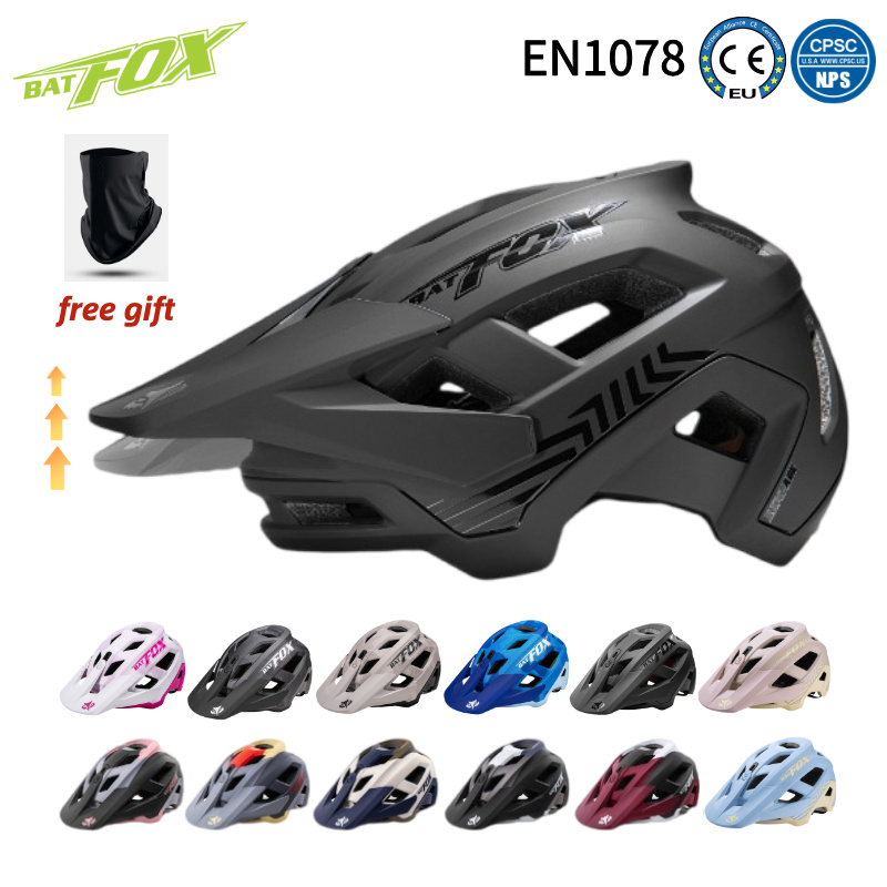 Mountain Biking Gear For Men - BATFOX горные велосипедные шлемы, регулируемые внедорожные