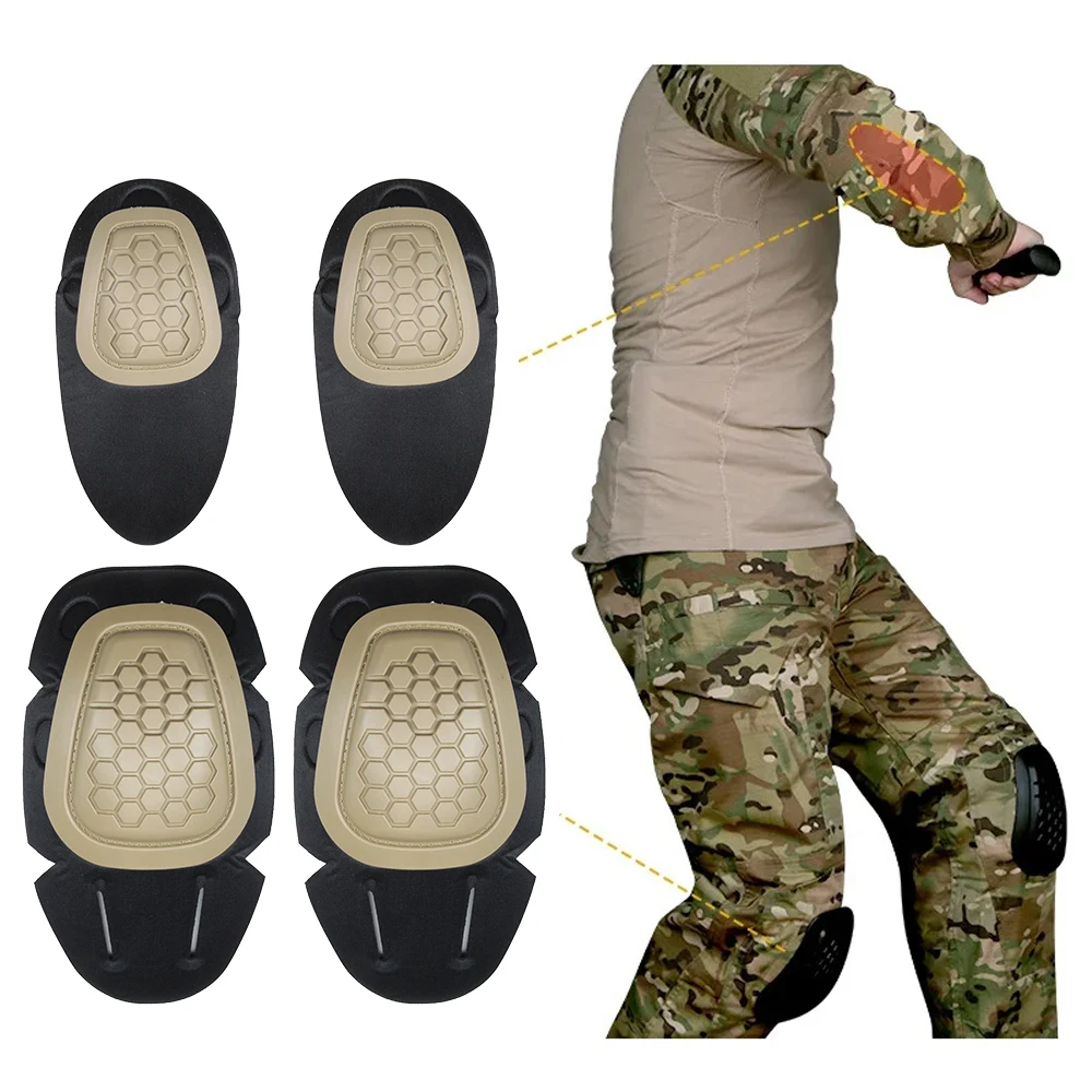 Комплект из 4 зеленых тактичес – обзор и цена Mountain Biking Knee Pads