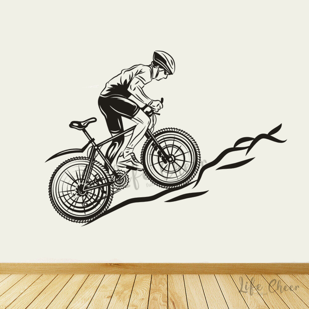 Наклейки на стену для горного  – обзор и цена Mountain Biking Europe