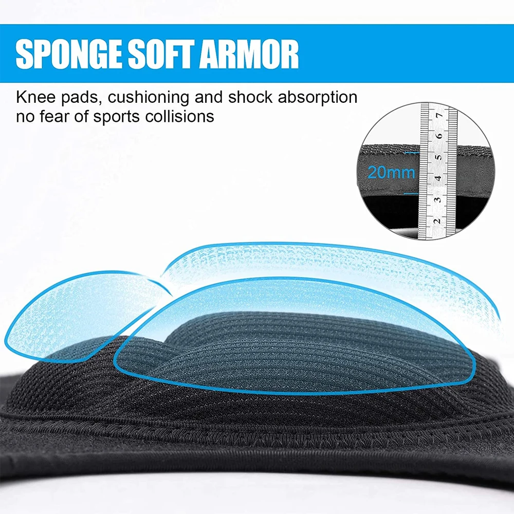 1 пара регулируемых наколенник – обзор и цена Mountain Biking Knee Pads