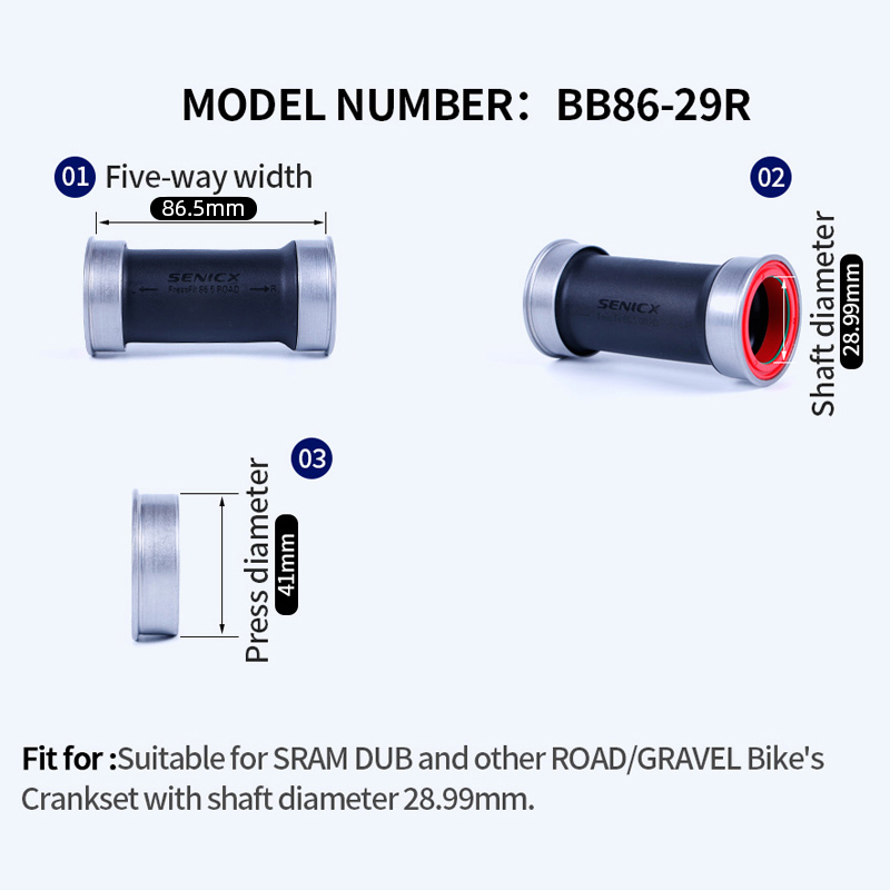 Каретка SENICX BB86 DUB Press  – обзор и цена Bottom Bracket Press